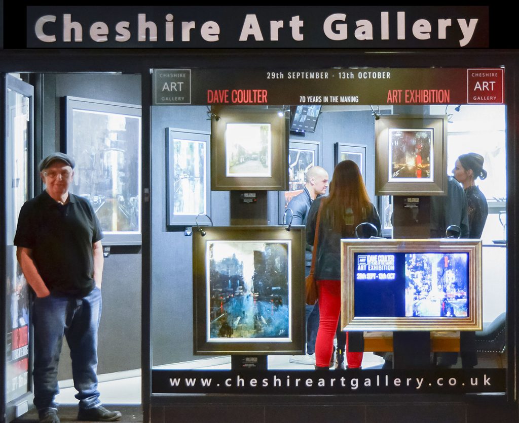 Cheshire art gallery, Dave Coulter, Paintings for sale